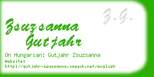 zsuzsanna gutjahr business card